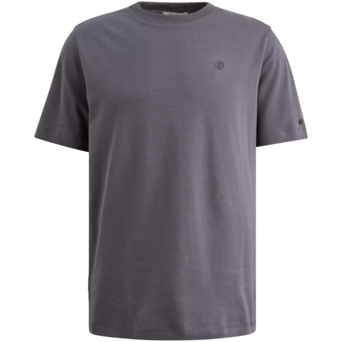 Cast Iron Cast Iron Short sleeve r-neck regular fit in Blauw