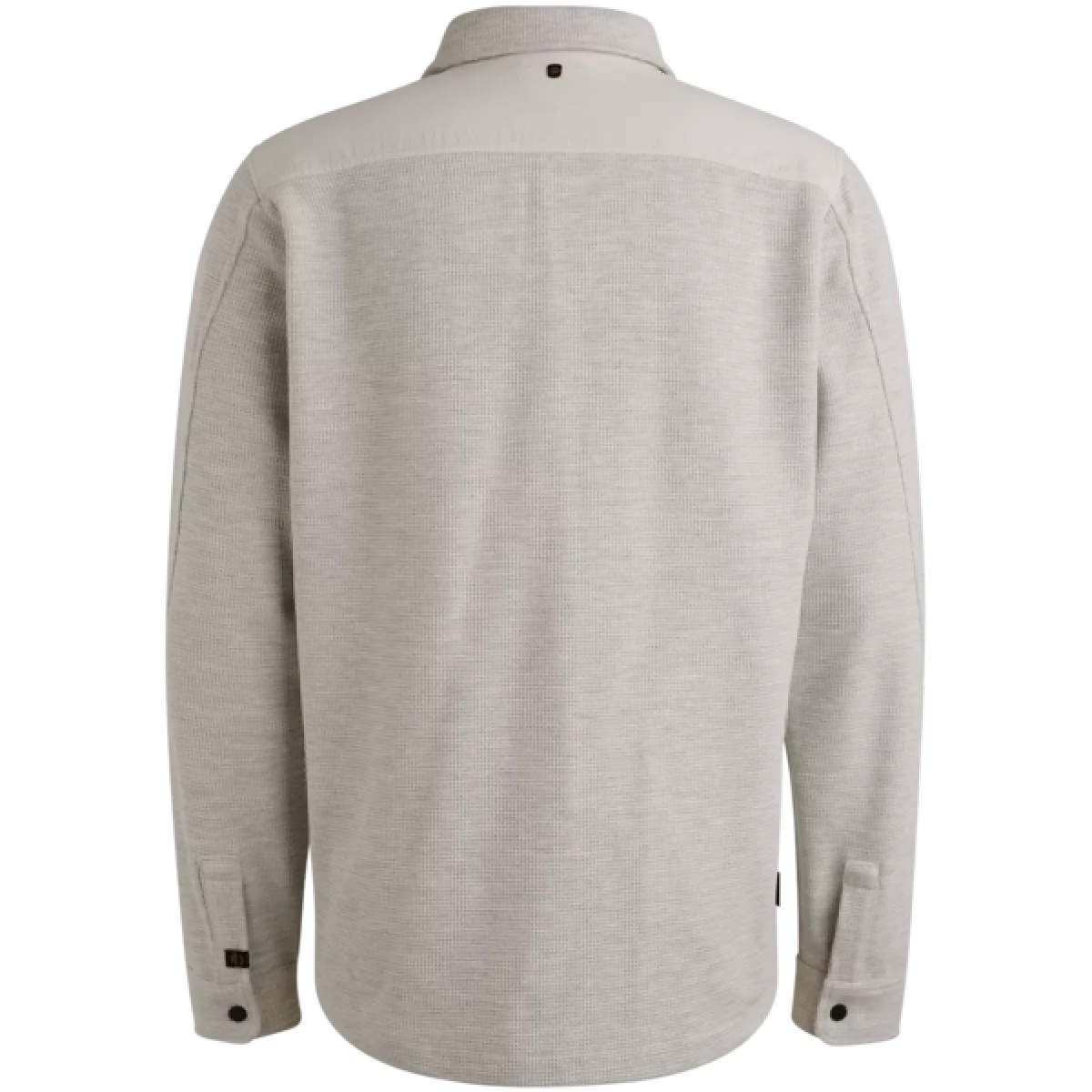 PME Legend PME Legend LONG SLEEVE SHIRT Jersey Waffle Licht grijs
