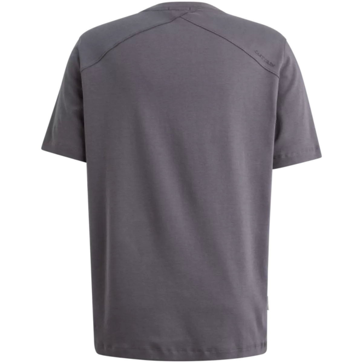 Cast Iron Cast Iron Short sleeve r-neck regular fit in Blauw