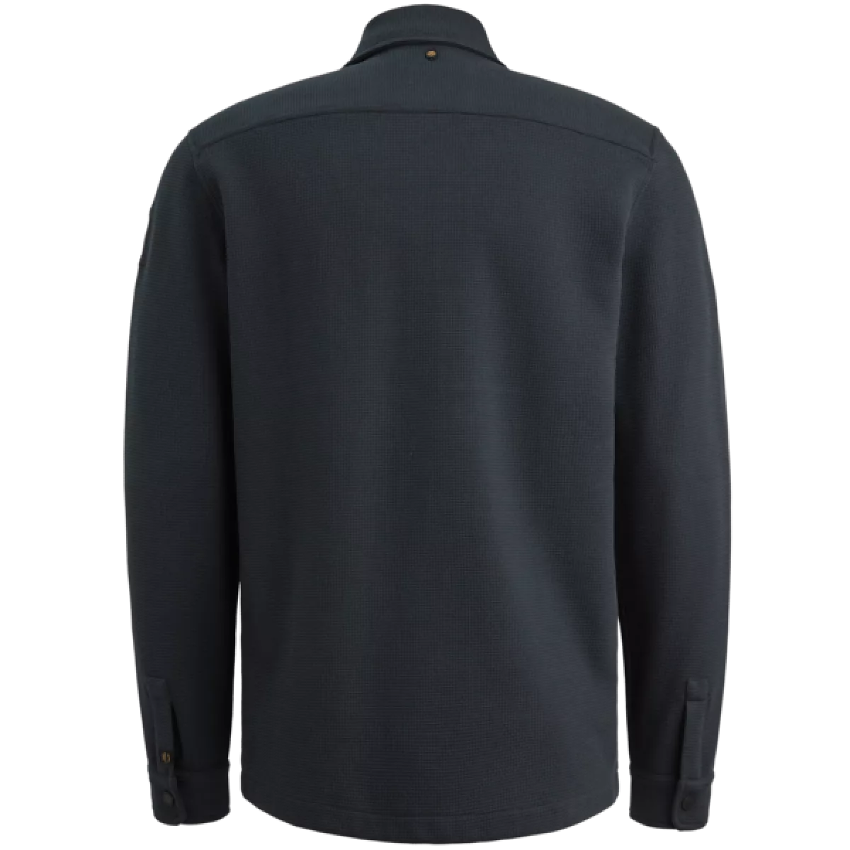 PME Legend PME Legend LONG SLEEVE SHIRT Waffle Jersey Grijs