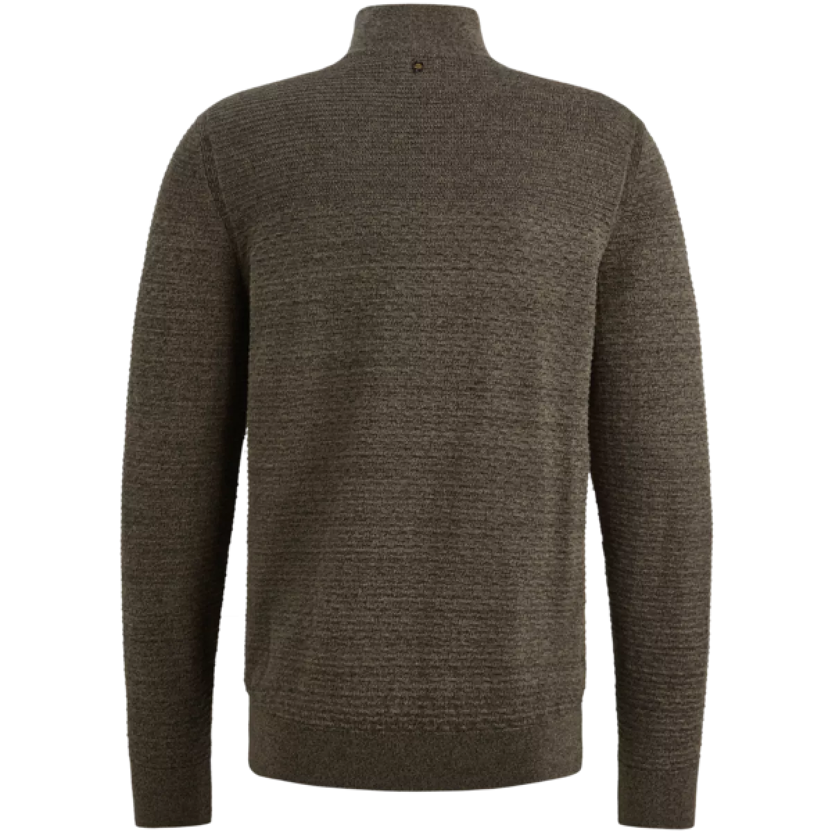 PME Legend PME Legend Half zip collar cotton mouline (or Groen