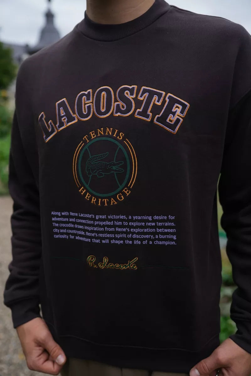 Lacoste Lacoste Sweatshirt Bruin