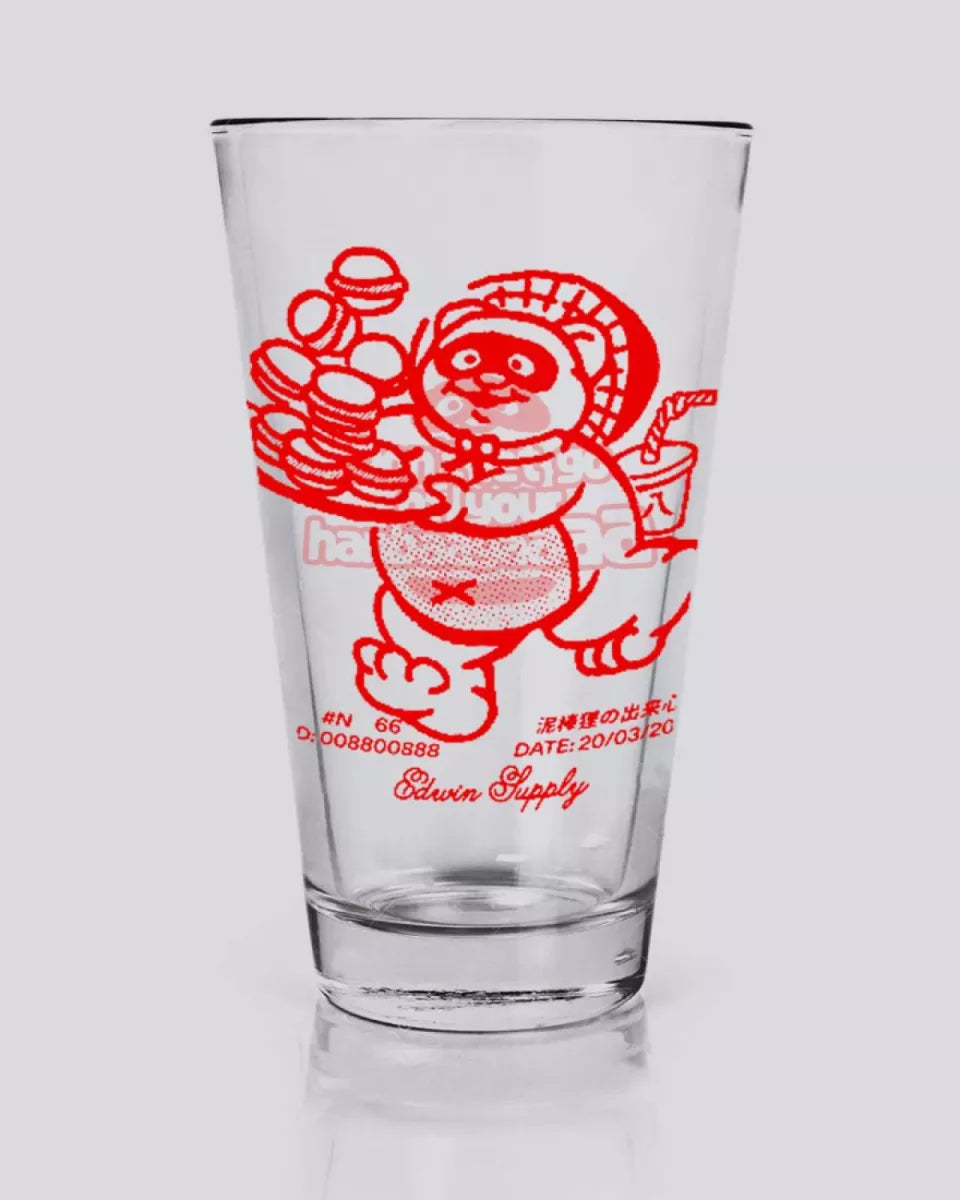 Edwin Edwin Cola Glasses - Pack of 2 Rood
