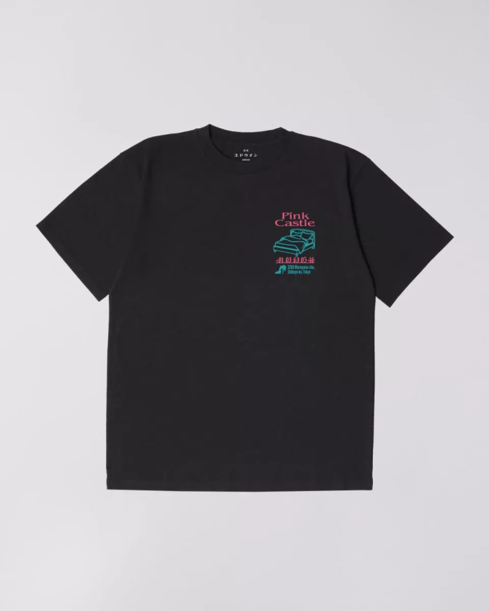 Edwin Edwin Pink Castle TS Zwart