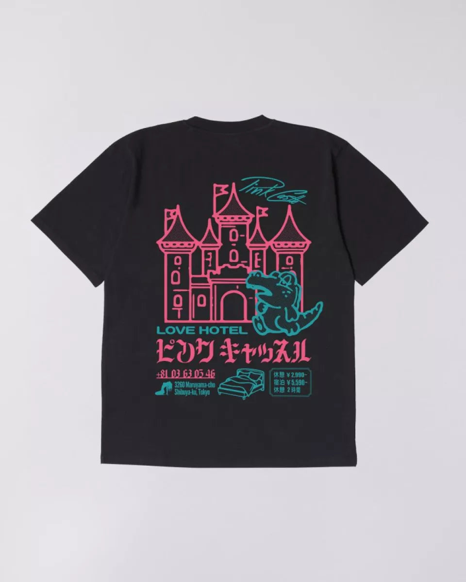 Edwin Edwin Pink Castle TS Zwart