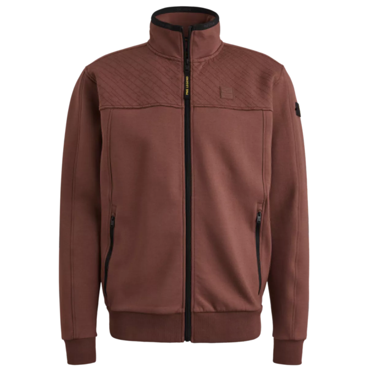 PME Legend PME Legend Zip jacket interlock Off white