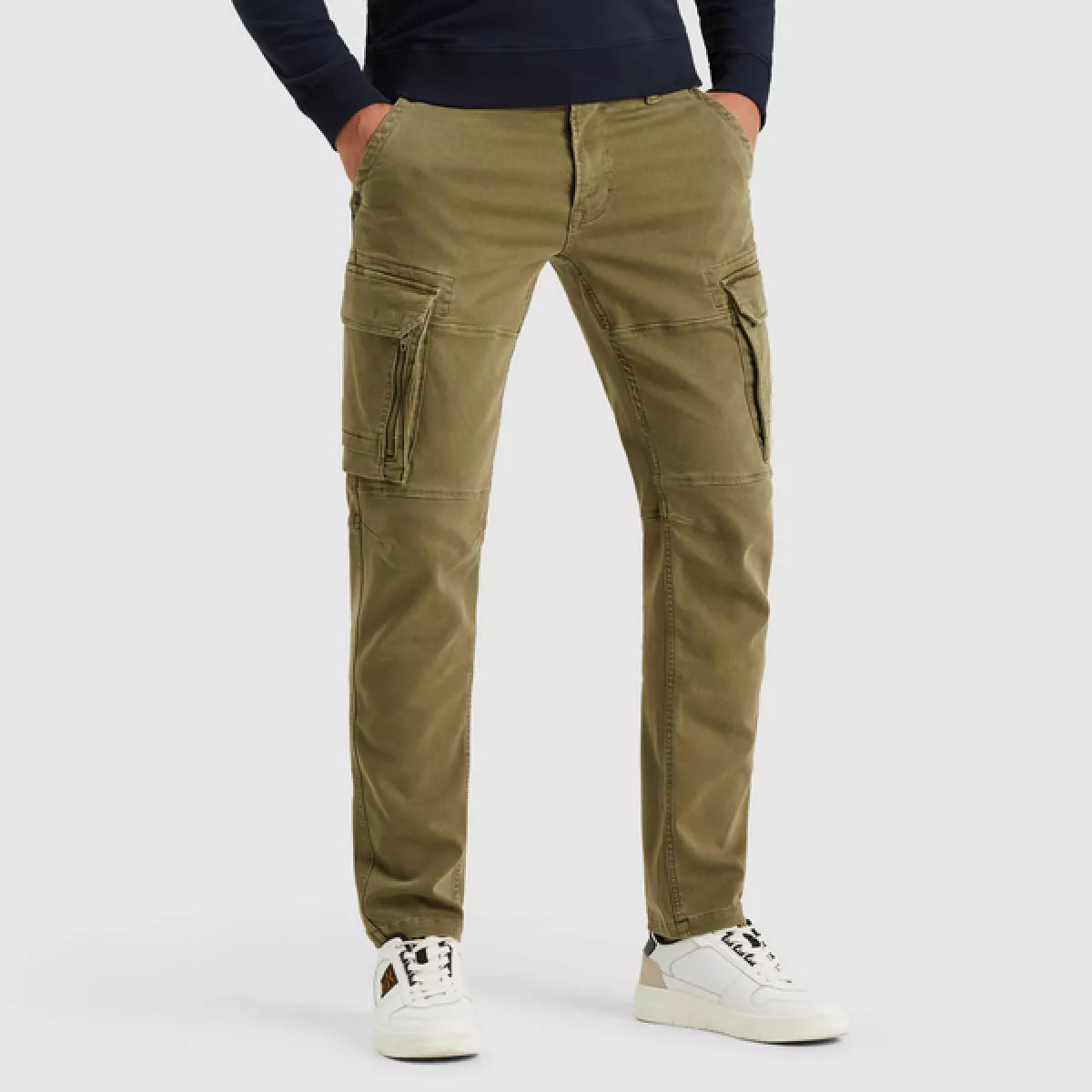PME Legend PME Legend EXPEDIZOR CARGO COLORED SWEAT Off white