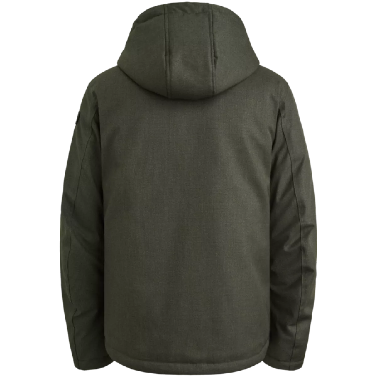 PME Legend PME Legend Semi long jacket STRATOR Melange T Groen
