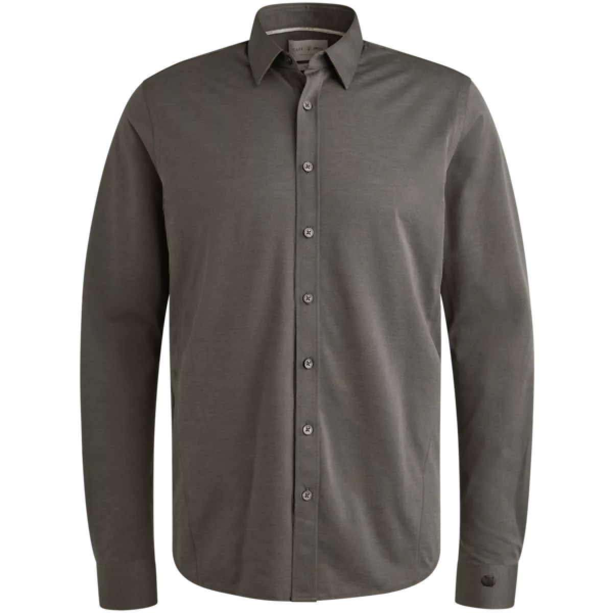 Cast Iron Cast Iron LONG SLEEVE SHIRT Tec Jersey grijs