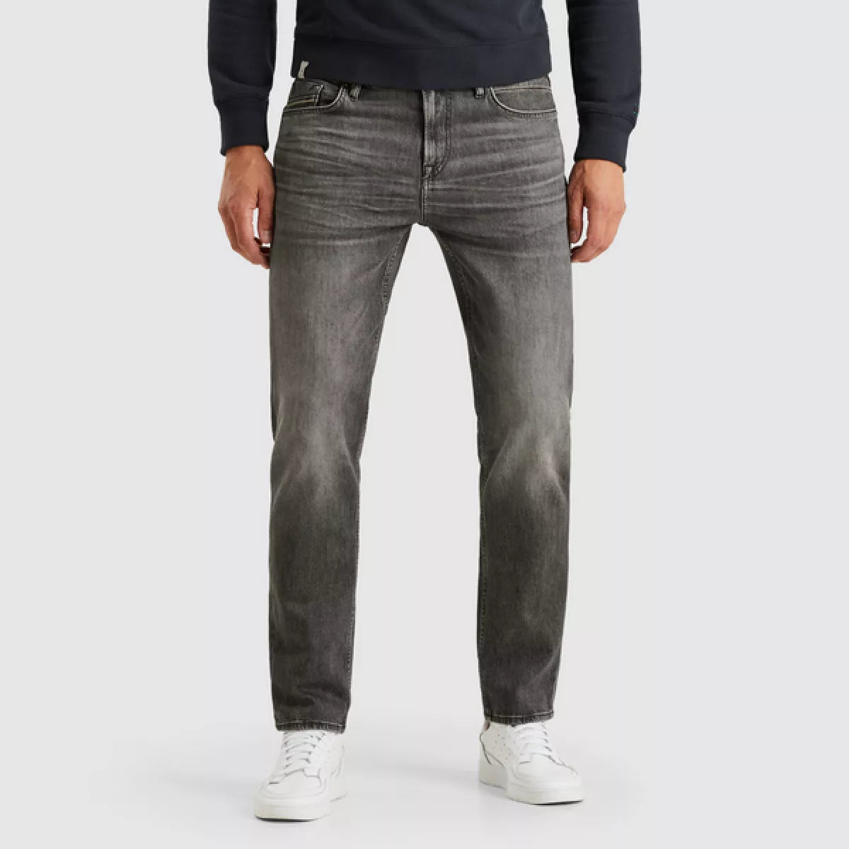 Cast Iron Cast Iron VALVER REGULAR IRON GREY WASH Denim grey medium washed