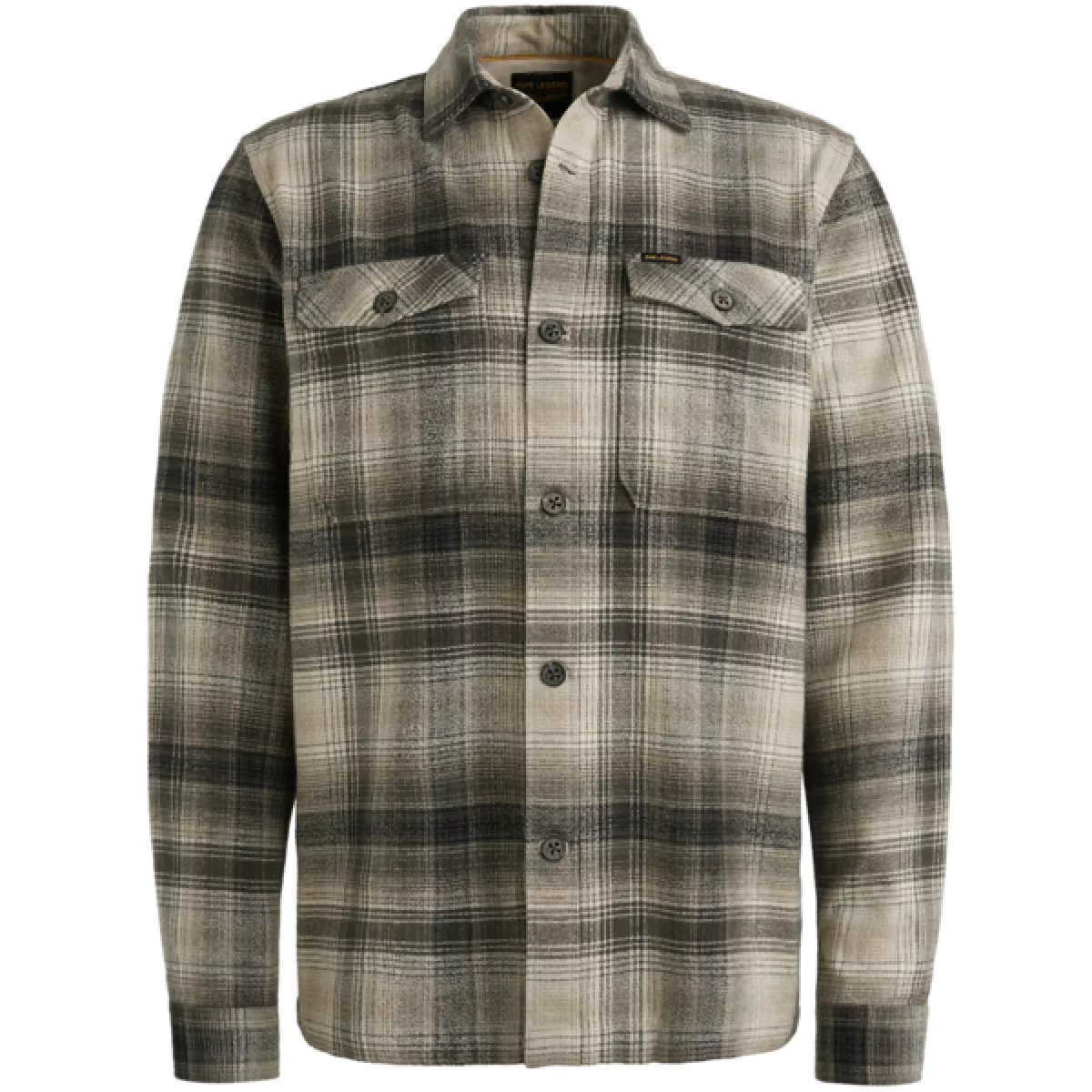 PME Legend PME Legend LONG SLEEVE SHIRT Brushed Grindle Multicolor