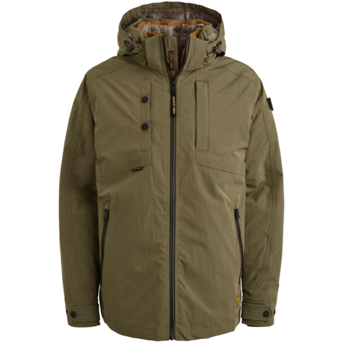 PME Legend PME Legend Semi long jacket SNOWPACK Micro ri Groen