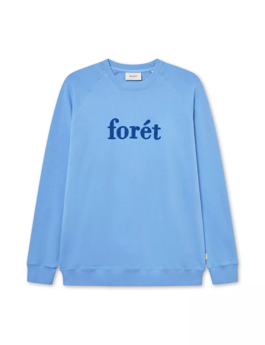 Forét Forét Spruce sweatshirt Lichtblauw